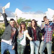 Guiseley School pupils receive their A-level results