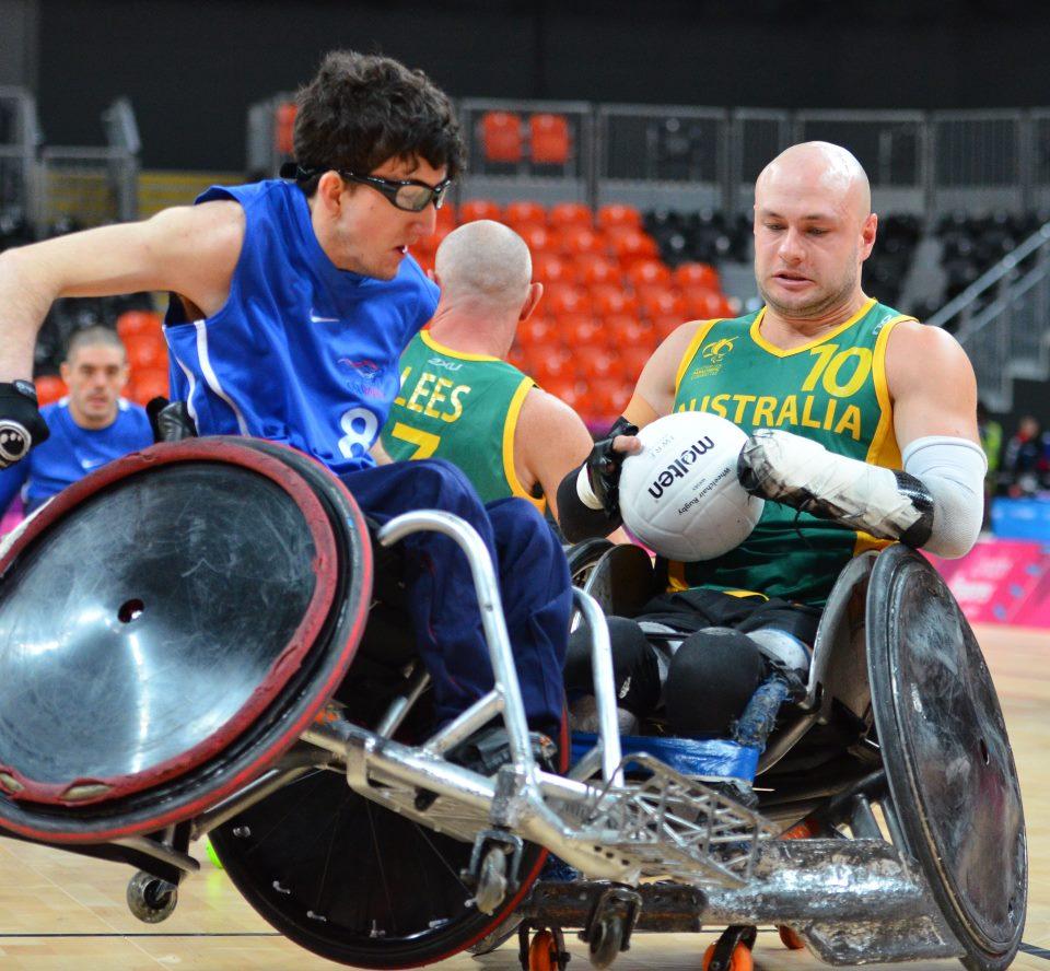 Wheelchair Rugby is a sport so fierce it is often nicknamed “Murderball”. The Beijing 2008 gold medal was won by the USA. 