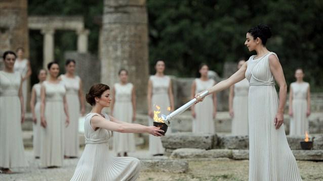 The Olympic Flame is lit in Greece, in a ceremony dating right back to the Ancient Games. The Flame takes a journey around Greece before touching down in Cornwall for the start of its 70-day Relay around the UK, carried by 8,000 inspirational Torchbearers