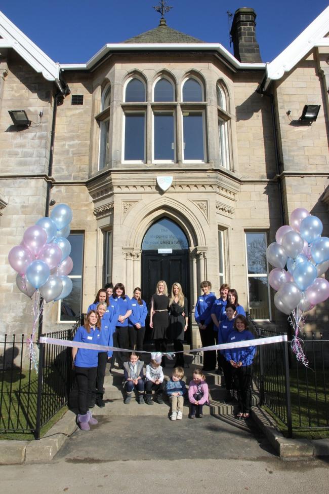 The grand opening of Pebbles nursery and pre-school