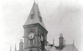 Yeadon Town Hall 1905. Aireborough Historical Society.