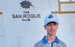 Jamie Kemp is only 14, but he is making a real impression on the European stage already.
